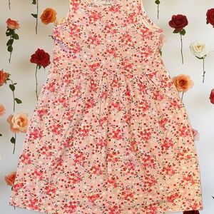 H&M Pink Floral Kids Dress